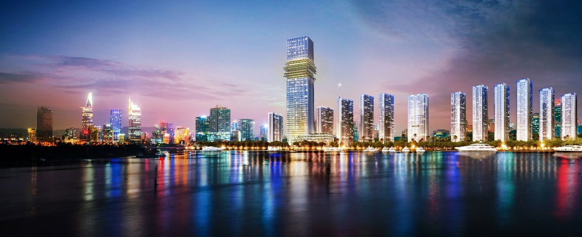The Sun Tower hoàn thiện khu phức hợp bất động sản hàng hiệu Grand Marina, Saigon - 1 The Sun Tower hoàn thiện khu phức hợp bất động sản hàng hiệu Grand Marina, Saigon - 1