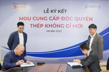 Tập đoàn Sơn Hà Xanh  là đối tác chiến lược của POSCO VST