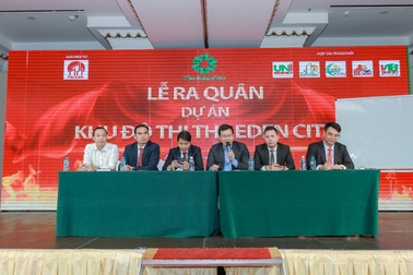 5 đơn vị bắt tay phân phối khu đô thị The Eden City