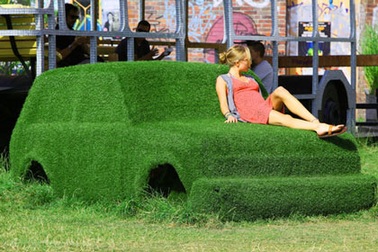 Đó đây xe… cỏ