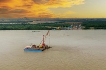 Vành đai 3 TPHCM được đáp ứng hơn 80% nguồn cát đắp nền