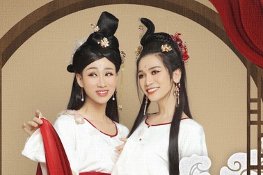 Sao nam BB Trần – Hải Triều xinh đẹp ngỡ ngàng hoá thân Hằng Nga