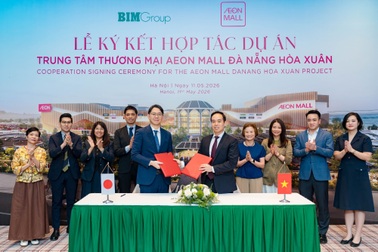 BIM Group ký hợp tác AEONMALL Việt Nam tại dự án trung tâm thương mại hơn 4.300 tỷ đồng