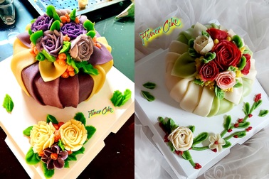 Mẹ đảm Vĩnh Phúc trổ tài "gói" xôi thành bọc quà đẹp "không nỡ ăn"