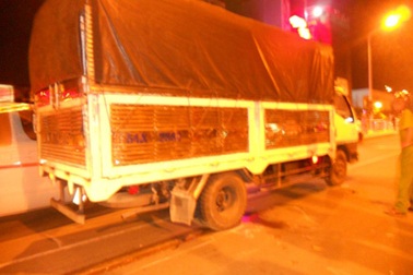 Chết thảm dưới bánh xe tải trên cầu Chữ Y