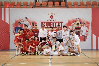 Tập đoàn LOTTE ra mắt show bóng đá Futsal Allstar Challenge