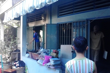 Nhà Phó Chánh Thanh tra Sở bị thiêu rụi