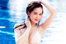 Ngọc Trinh bất ngờ đăng quang Hoa hậu quốc tế Việt Nam 