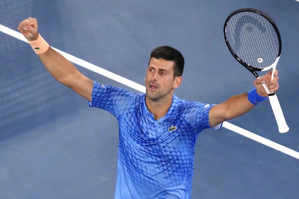 Nhiều ngôi sao bị loại, Djokovic rộng cửa vô địch Australian Open 2023 - 1 Nhiều ngôi sao bị loại, Djokovic rộng cửa vô địch Australian Open 2023 - 1