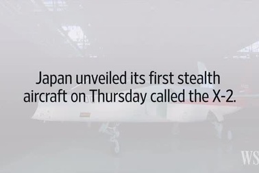 Nhật Bản ra mắt chiến đấu cơ tàng hình đầu tiên