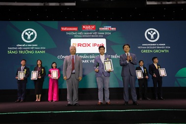 ROX iPark được vinh danh "doanh nghiệp tăng trưởng xanh"