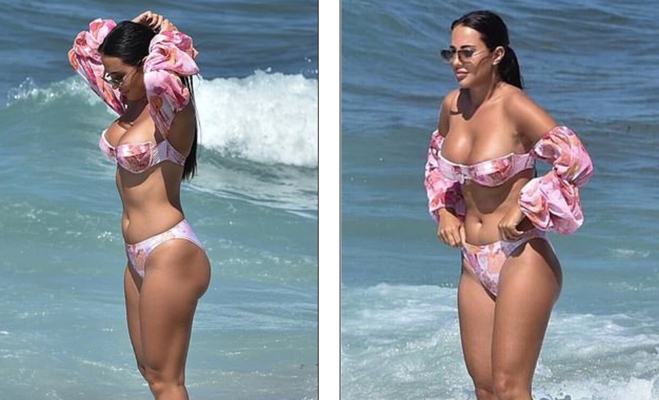 Yazmin Oukhellou diện bikini khoe vòng một dao kéo - 6 Yazmin Oukhellou diện bikini khoe vòng một dao kéo - 6
