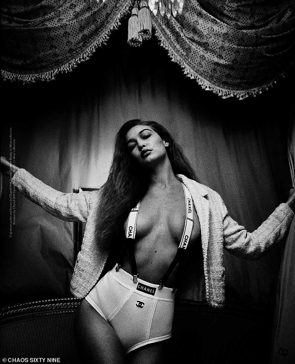Gigi Hadid chia sẻ loạt ảnh táo bạo - 1 Gigi Hadid chia sẻ loạt ảnh táo bạo - 1