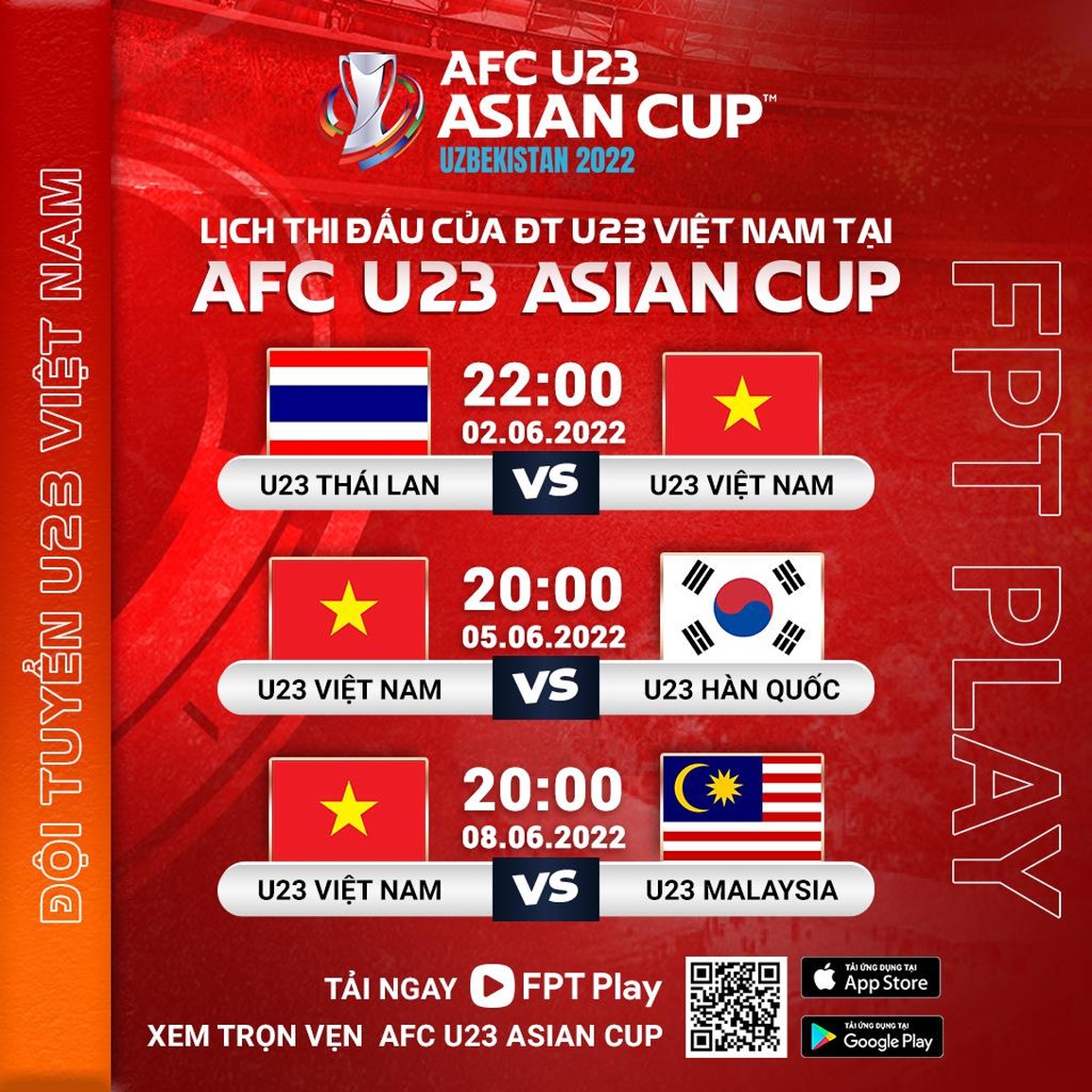 Cúp bóng đá U23 Châu Á AFC: Hành trình tiếp theo chờ U23 Việt Nam chinh phục - 3 Cúp bóng đá U23 Châu Á AFC: Hành trình tiếp theo chờ U23 Việt Nam chinh phục - 3