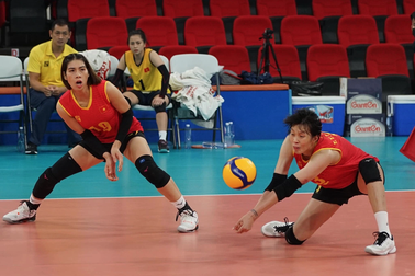 Bóng chuyền nữ Việt Nam thua Thái Lan ở giải châu Á