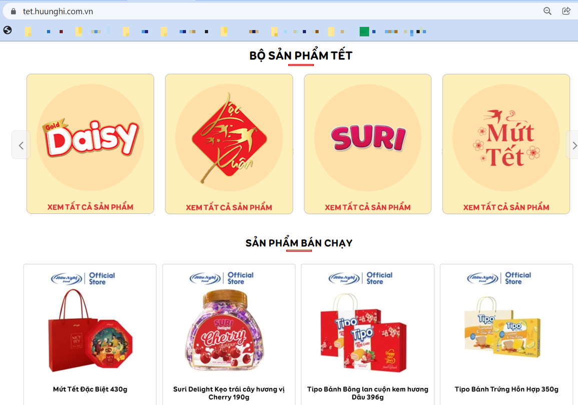Tết rộn ràng tại các gian hàng trực tuyến của Hữu Nghị Food - 4 Tết rộn ràng tại các gian hàng trực tuyến của Hữu Nghị Food - 4