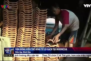 Những vận động viên thể hình từ... lò gạch tại Indonesia