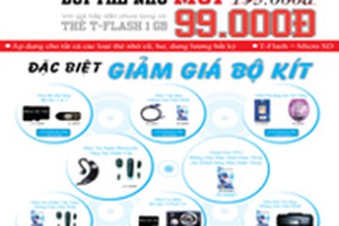 “Sốt” mặt hàng phụ kiện di động