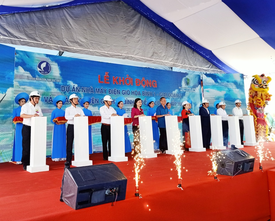 Bạc Liêu khởi động thêm 2 nhà máy điện gió hơn 5.000 tỷ đồng - 1 Bạc Liêu khởi động thêm 2 nhà máy điện gió hơn 5.000 tỷ đồng - 1
