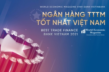 Vinh danh VietinBank là Ngân hàng tài trợ thương mại tốt nhất năm 2021