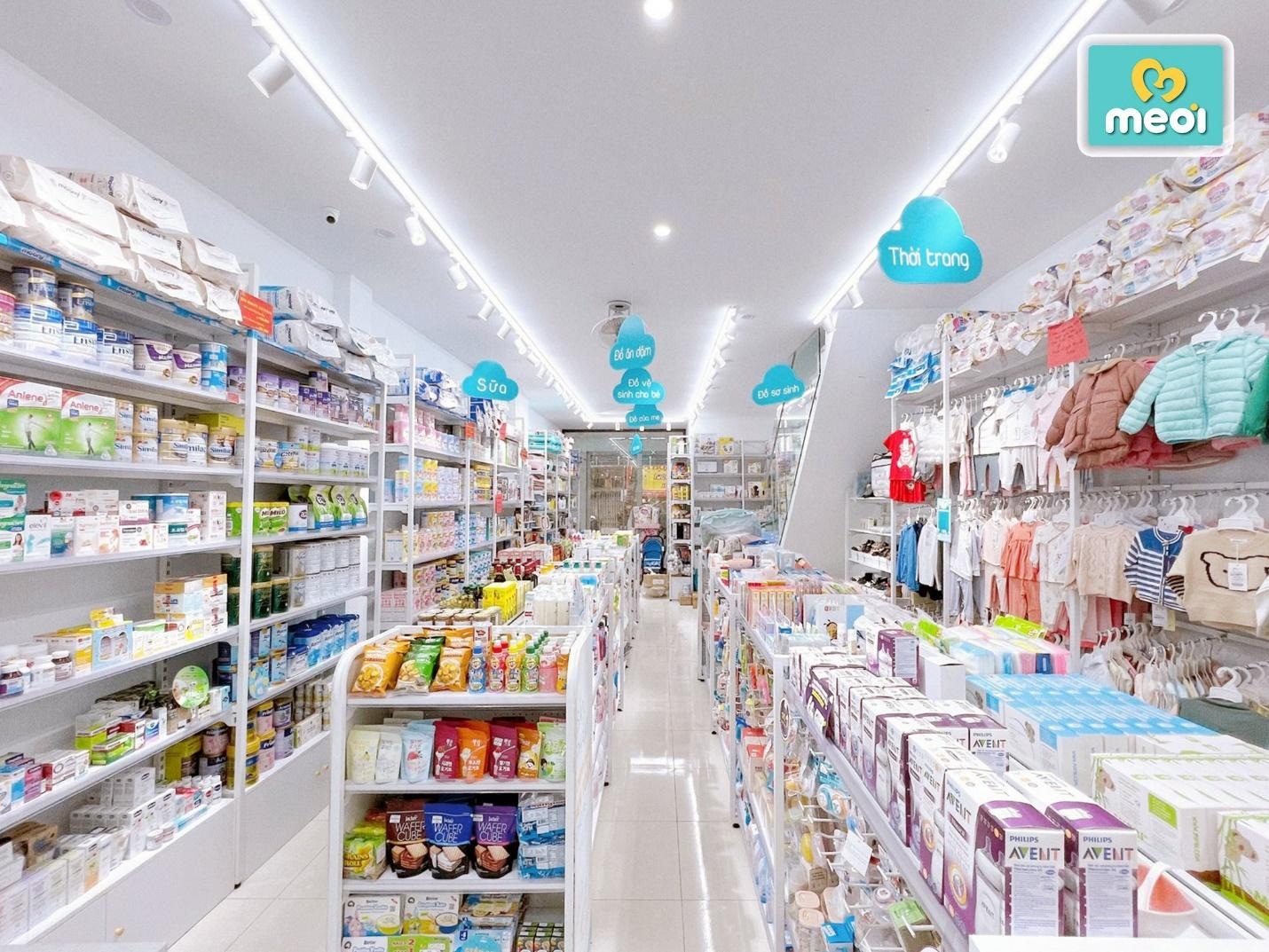 Hệ thống cửa hàng Mẹ ơi đa dạng sản phẩm cho bé - 3