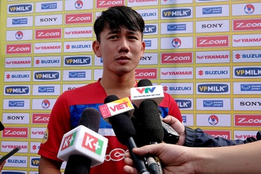 Tiền vệ Minh Vương: “Cầu thủ HA Gia Lai rất hợp với lối chơi của HLV Park Hang Seo”