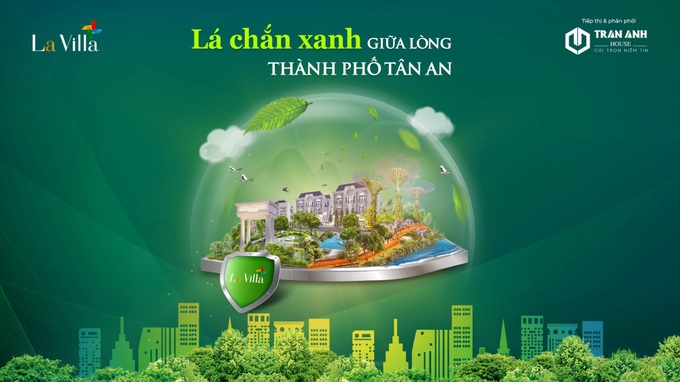 La Villa Green City: Lá chắn xanh giữa lòng thành phố Tân An - Ảnh 2.