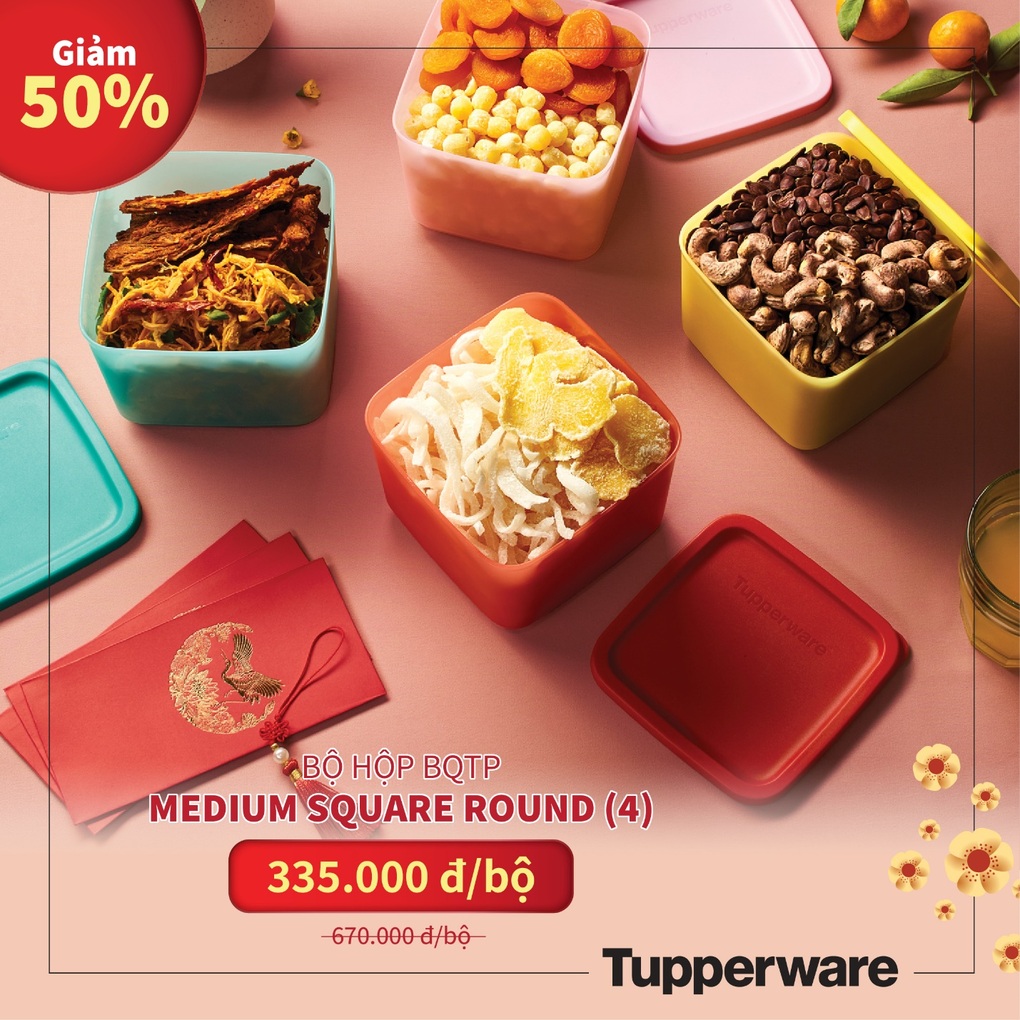 Giảm giá tới 50% các hộp bảo quản thực phẩm Tupperware - 2