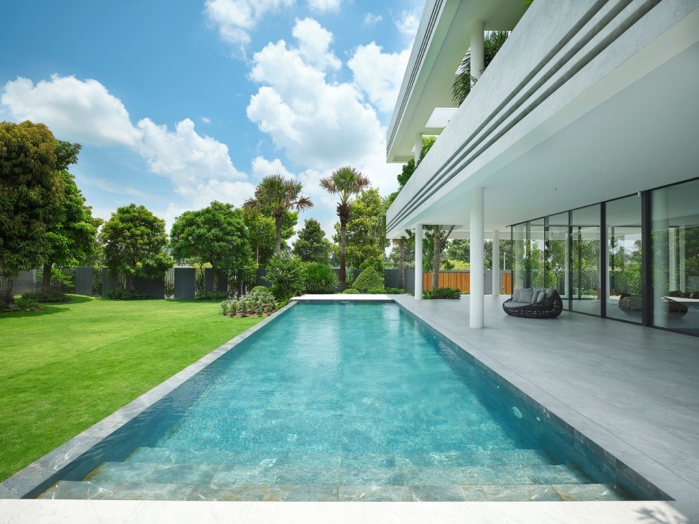 Long An: Biệt thự 2.000m2 ở hướng Tây vẫn siêu mát nhờ 3 lớp chống nóng - 4 Long An: Biệt thự 2.000m2 ở hướng Tây vẫn siêu mát nhờ 3 lớp chống nóng - 4