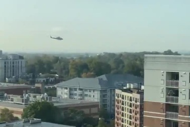 Trực thăng quần thảo ở Washington dò phóng xạ trước bầu cử Mỹ 2020