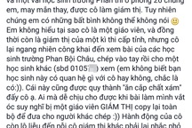 Khiển trách giám thị “ăn cắp chất xám” của thí sinh
