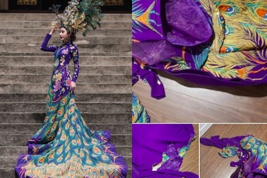 Thí sinh Việt “sốc nặng” vì bị cắt nát Quốc phục trước Chung kết Miss Asia World