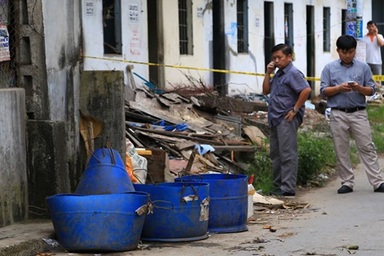 Vụ đầu người trong thùng rác: Nghi can là vợ nạn nhân