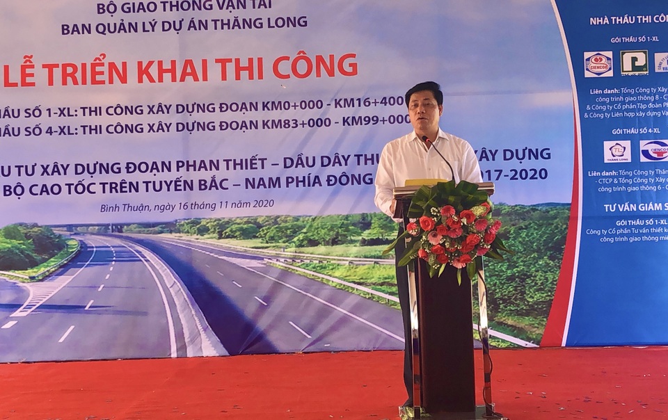 Triển khai thi công 2 gói thầu thuộc cao tốc Phan Thiết - Dầu Giây - 1 Triển khai thi công 2 gói thầu thuộc cao tốc Phan Thiết - Dầu Giây - 1