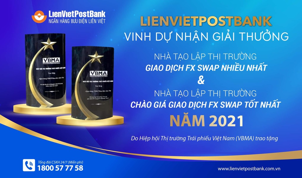 LienVietPostBank được vinh danh Nhà tạo lập thị trường của VBMA - 1 LienVietPostBank được vinh danh Nhà tạo lập thị trường của VBMA - 1