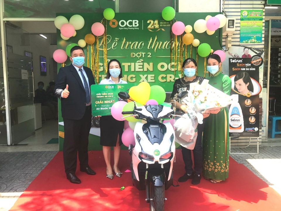 Hơn 30 triệu mã số dự thưởng được phát hành trong chương trình khuyến mãi của OCB - 1 Hơn 30 triệu mã số dự thưởng được phát hành trong chương trình khuyến mãi của OCB - 1
