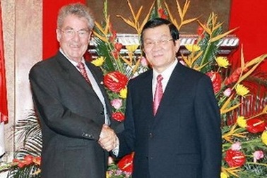 Chủ tịch nước hội đàm Tổng thống Cộng hòa Áo