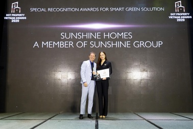 Sunshine Homes chiến thắng vang dội tại Dot Property Vietnam Awards 2020