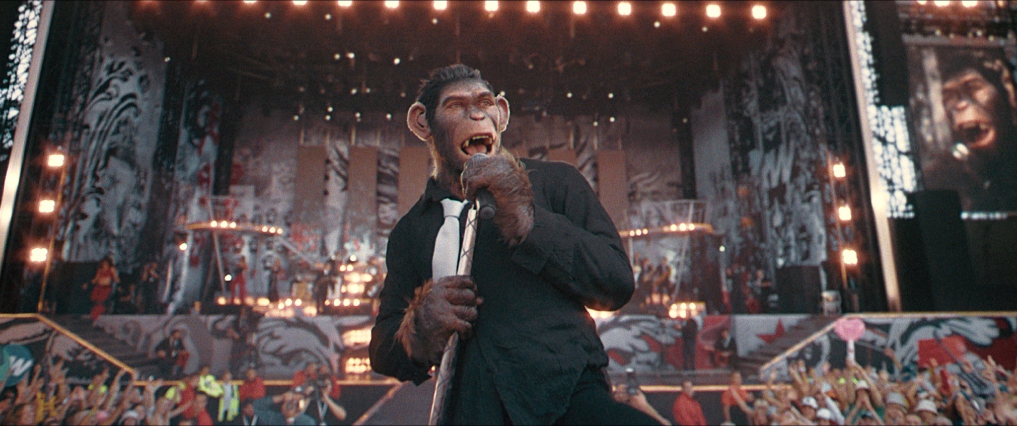 Phim nhạc kịch, tiểu sử về Robbie Williams lấy nước mắt khán giả - 1