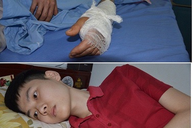 Khốn cảnh con nguy kịch bởi ung thư, chồng lâm nguy vì ngã giàn giáo