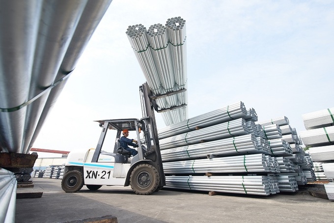 Thị phần của Hòa Phát trong ngành ống thép đã tăng lên tới 31,2%, cao nhất từ trước đến nay.