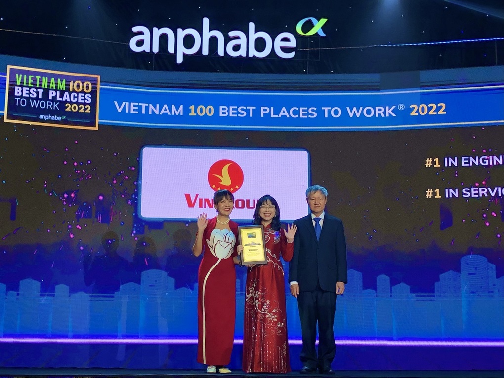 Vingroup vào top 10 nơi làm việc tốt nhất Việt Nam - 1 Vingroup vào top 10 nơi làm việc tốt nhất Việt Nam - 1