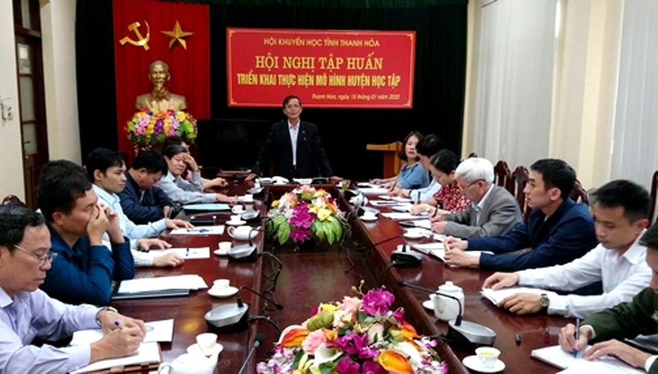 Thanh Hóa: Thực nghiệm mô hình huyện học tập - 1 Thanh Hóa: Thực nghiệm mô hình huyện học tập - 1
