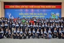 188 em nhỏ dự Diễn đàn trẻ em quốc gia 2023