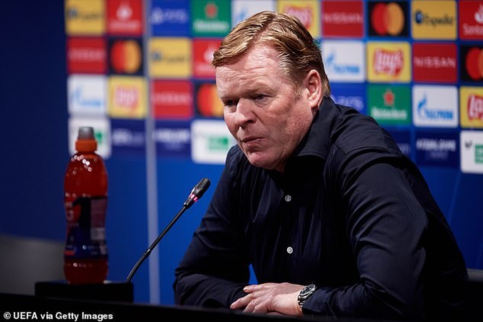 HLV Koeman: Barcelona thua đậm PSG là xứng đáng - 1 HLV Koeman: Barcelona thua đậm PSG là xứng đáng - 1