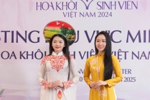 Nữ sinh tranh tài, khoe sắc tại vòng sơ loại Hoa khôi sinh viên Việt Nam