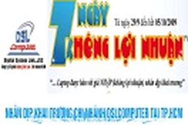Quà tặng hơn 100 triệu đồng trong dịp khai trương DSLComputer Chi nhánh TP. HCM