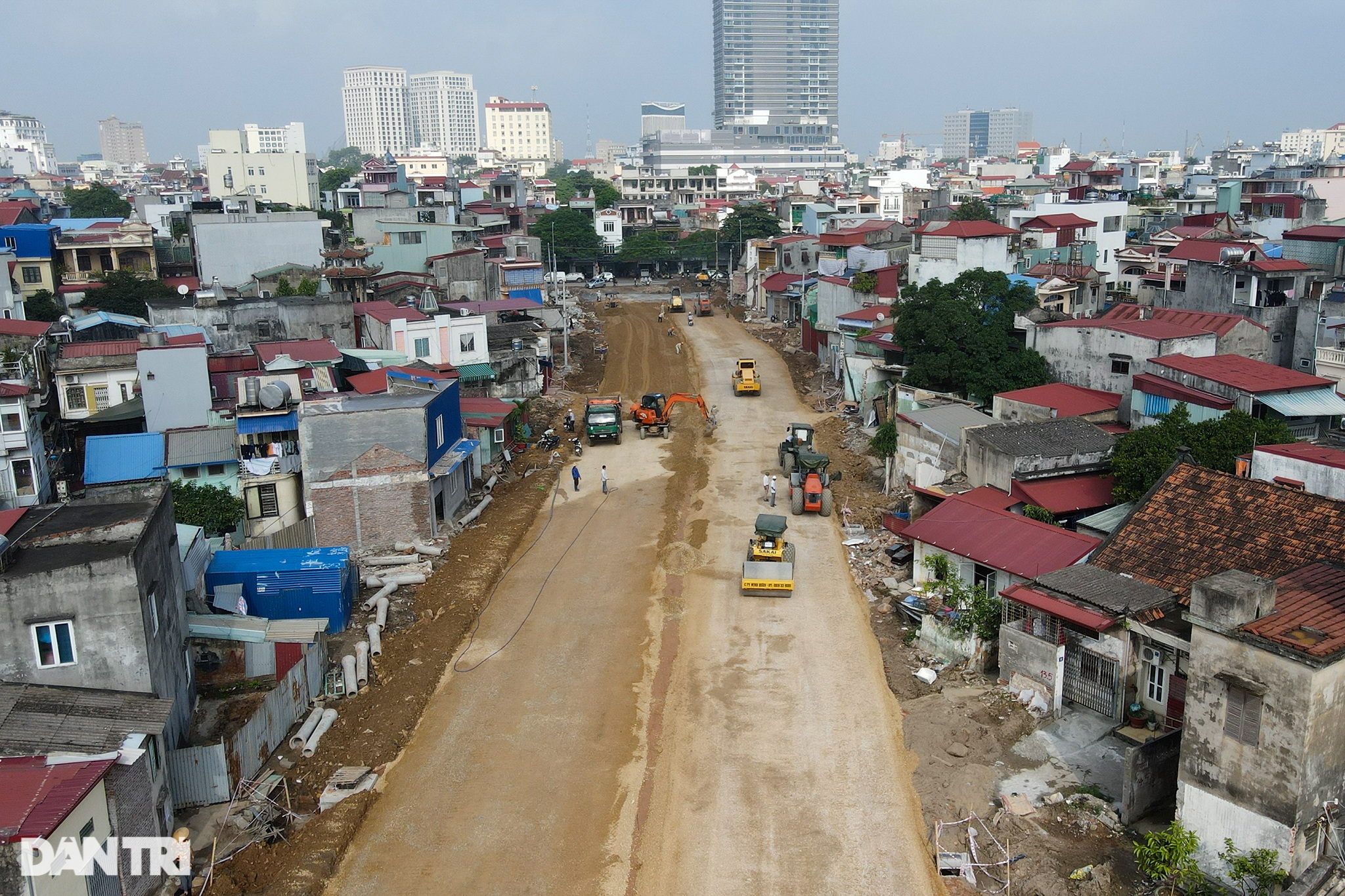 Công trường xây dựng đường vành đai 2 hơn 1.300 tỷ đồng ở Hải Phòng - 2 Công trường xây dựng đường vành đai 2 hơn 1.300 tỷ đồng ở Hải Phòng - 2