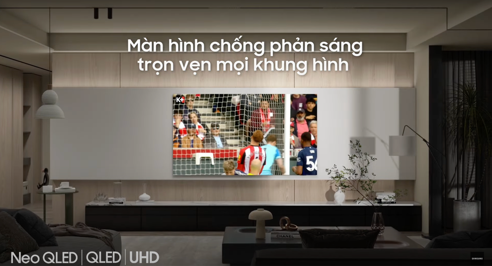 Samsung AI TV - អេក្រង់ចុងក្រោយសម្រាប់រាល់ការប្រកួតកីឡា - ៣ Samsung AI TV - Màn hình cực đại cho mọi giải đấu thể thao - 3