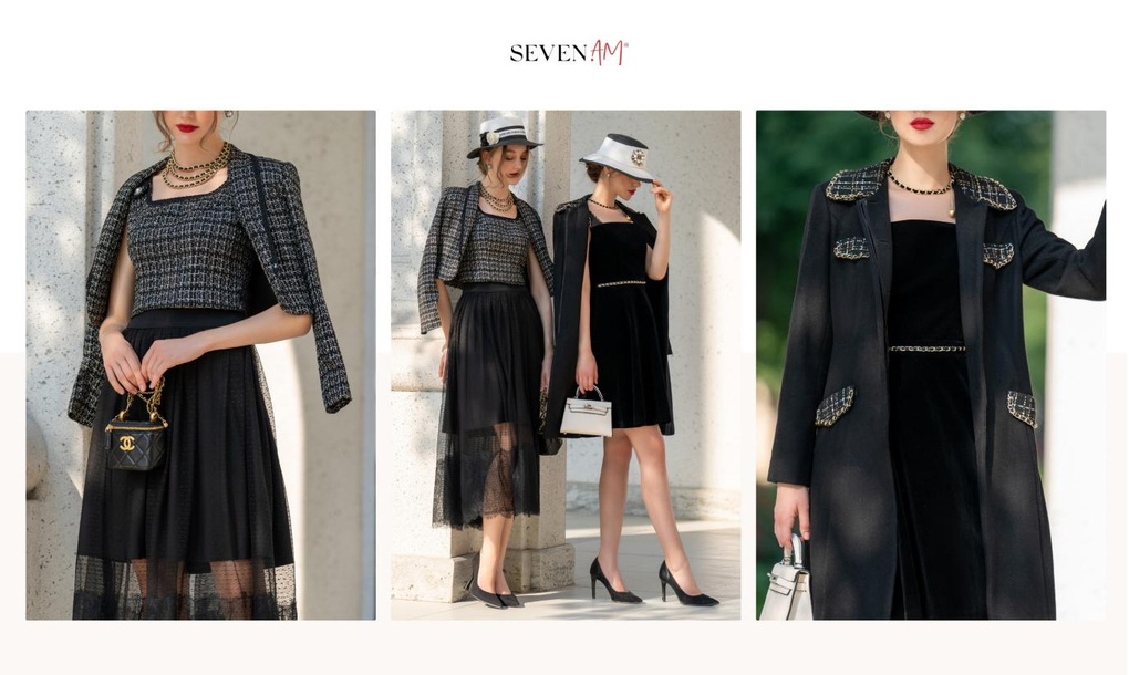 Seven.AM ra mắt bộ sưu tập tháng 12 - Elegant Style - 1 Seven.AM ra mắt bộ sưu tập tháng 12 - Elegant Style - 1
